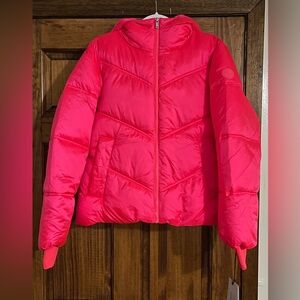 UGG WOMENS UGG RONNEY CROPPED PUFFER JACKET-Size:M